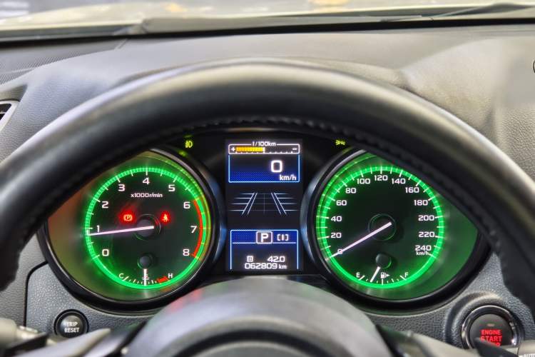 Used Subaru Legacy 2020 Restyled 2.5i Glory Limited Edition EyeSight Odometer Close Up