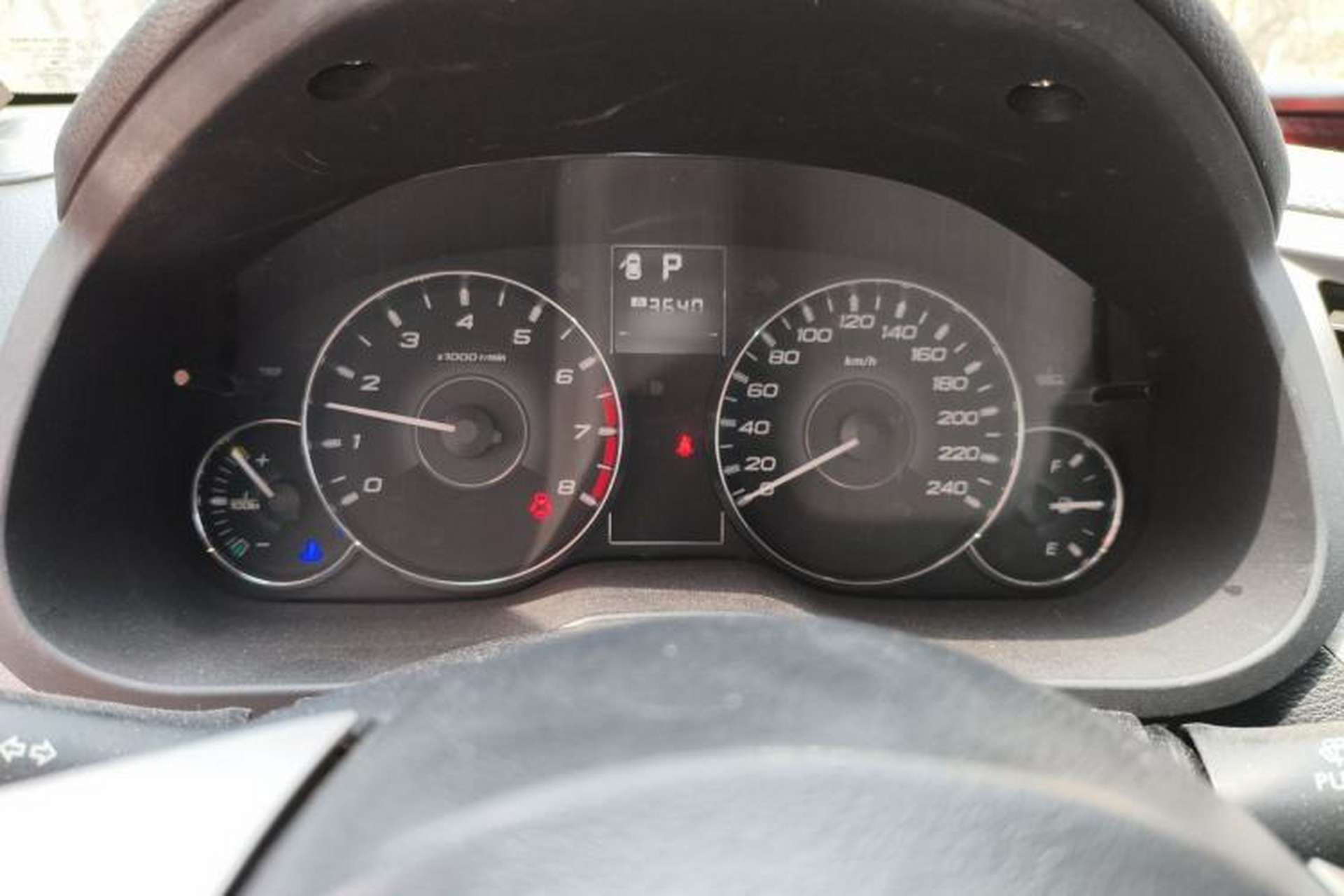 Used Subaru Outback 2011 2.5i Luxury Edition Instrument Cluster