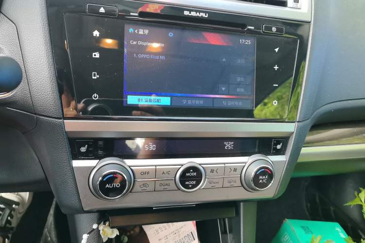 Used Subaru Outback 2015 2.5i Luxury Navigation Edition Audio And AC Panel