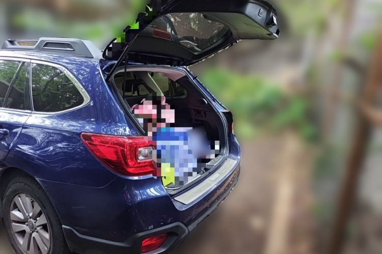 Used Subaru Outback 2015 2.5i Luxury Navigation Edition Trunk