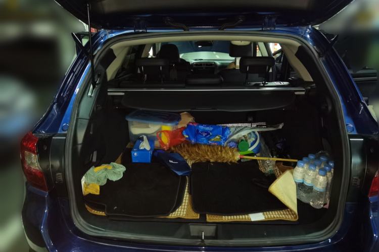 Used Subaru Outback 2015 2.5i Sport Navigation Edition Trunk