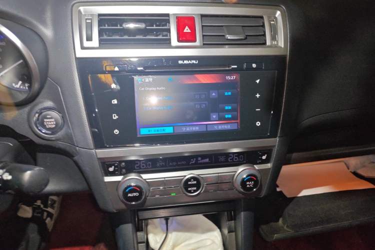 Used Subaru Outback 2015 2.5i Sport Navigation Edition Audio And AC Panel