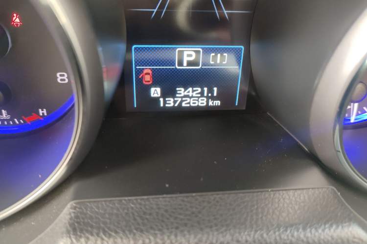 Used Subaru Outback 2017 2.5i Sport Navigation Edition with EyeSight Odometer Close Up