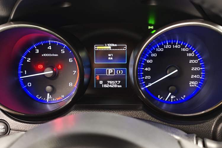 Used Subaru Outback 2017 2.0DIT Prestige Edition Odometer Close Up