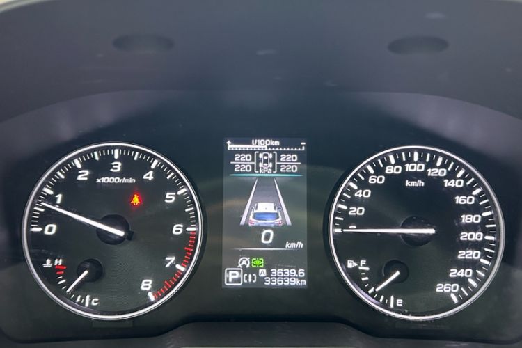 Used Subaru Outback 2021 2.5i Flagship Edition EyeSight Odometer Close Up