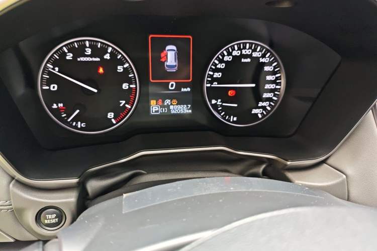 Used Subaru Outback 2021 2.5i Touring Edition EyeSight Odometer Close Up
