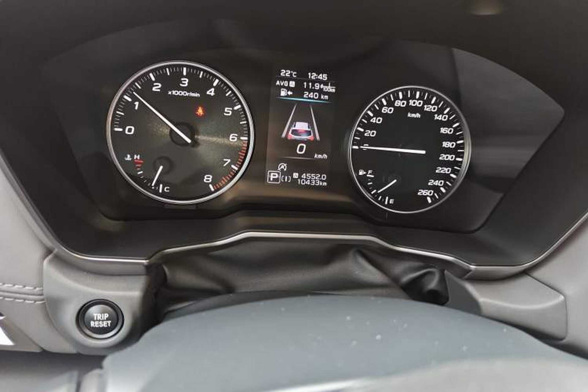 Used Subaru Outback 2021 2.5i Touring Edition EyeSight Odometer Close Up