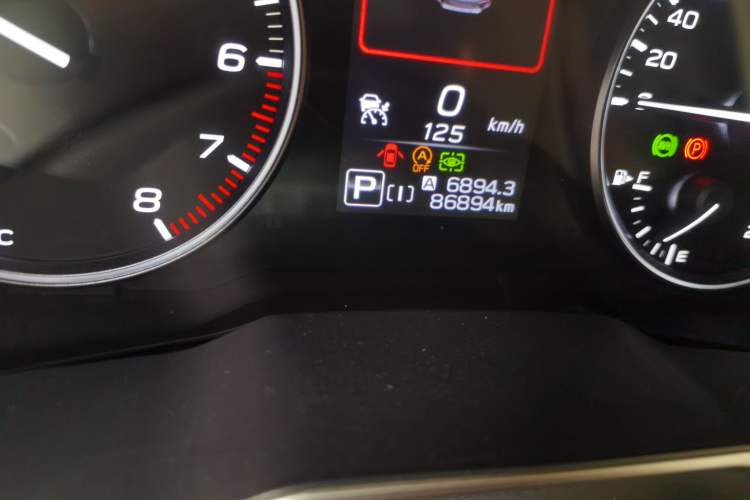 Used Subaru Outback 2021 2.5i Flagship Edition EyeSight Odometer Close Up