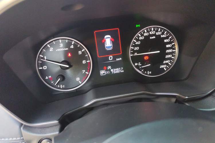 Used Subaru Outback 2021 2.5i Sport Edition EyeSight Odometer Close Up