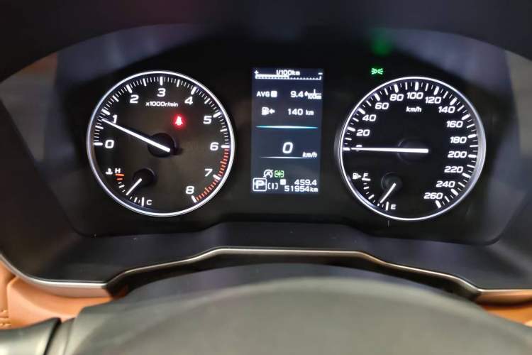 Used Subaru Outback 2021 2.5i Flagship Edition EyeSight Odometer Close Up