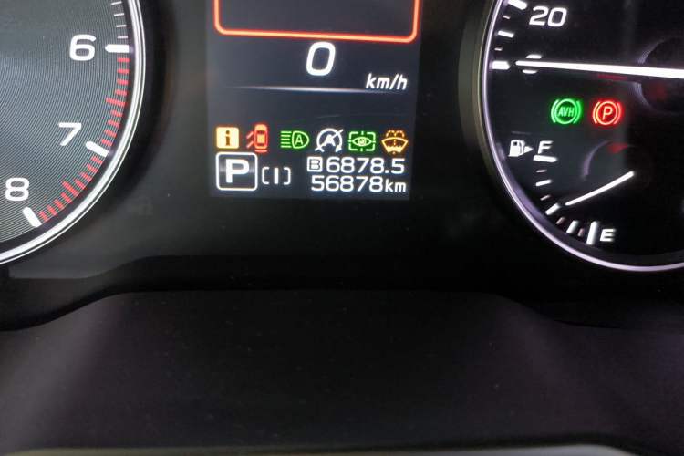 Used Subaru Outback 2021 2.5i Flagship Edition EyeSight Odometer Close Up