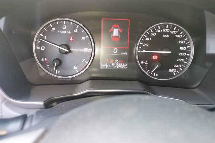 Used Subaru Outback 2021 2.5i Touring Edition EyeSight Odometer Close Up