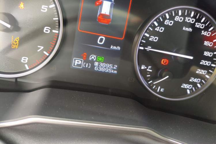 Used Subaru Outback 2021 2.5i Flagship Edition EyeSight Odometer Close Up
