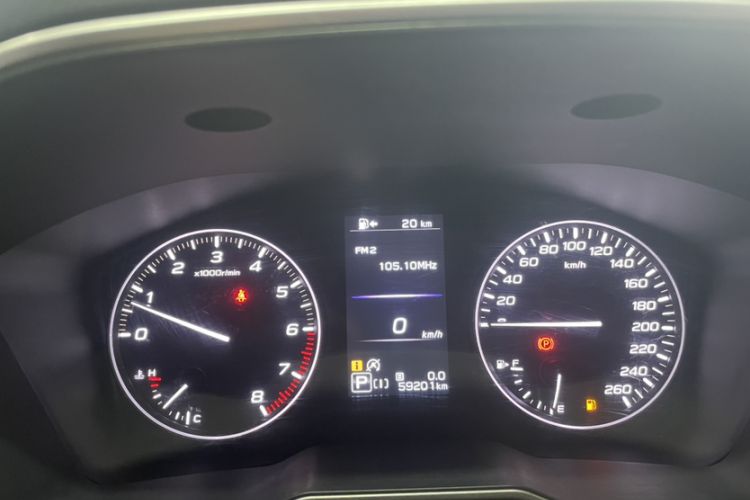 Used Subaru Outback 2022 2.5i Touring Edition EyeSight Odometer Close Up