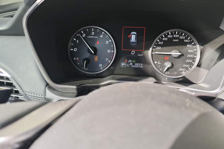 Used Subaru Outback 2022 2.5i Flagship Edition EyeSight Odometer Close Up