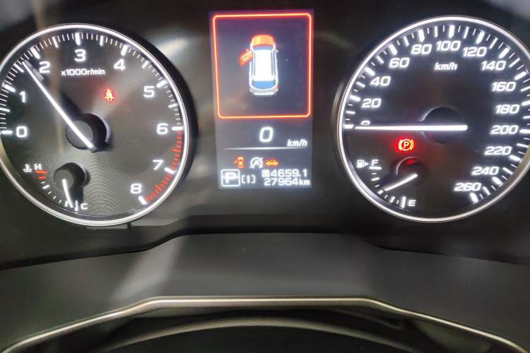 Used Subaru Outback 2023 2.5i AWD Sport Edition EyeSight Odometer Close Up