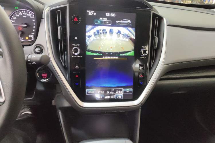 Used Subaru Solterra 2024 2.5i AWD Luxury Edition EyeSight Audio And AC Panel