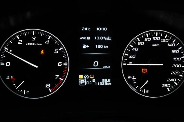 Used Subaru Solterra 2024 2.5i AWD Luxury Edition EyeSight Odometer Close Up