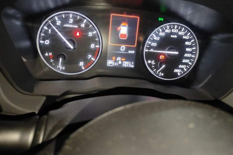Used Subaru Solterra 2024 2.5i AWD Luxury Edition EyeSight Odometer Close Up
