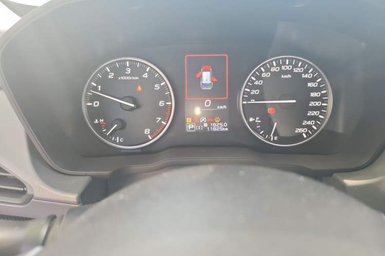Used Subaru Solterra 2024 2.5i AWD Luxury Edition EyeSight Odometer Close Up