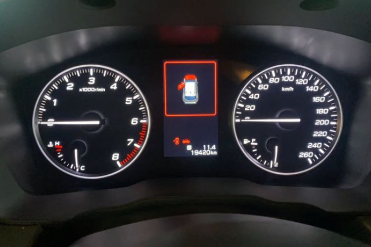 Used Subaru Solterra 2024 2.5i AWD Elite Edition EyeSight Odometer Close Up