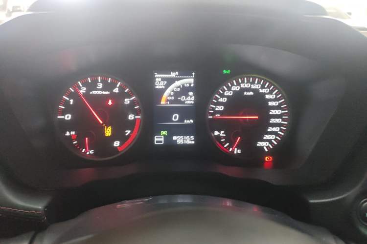 Used Subaru WRX 2024 2.4T Manual Version with EyeSight Instrument Cluster