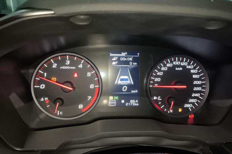 Used Subaru WRX 2024 2.4T Manual Version with EyeSight Instrument Cluster