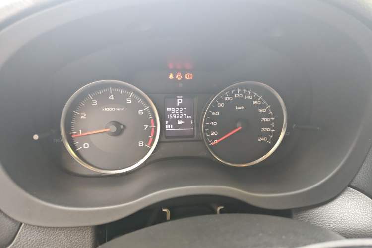 Used Subaru XV 2012 2.0i Elite Navigation Edition Odometer Close Up