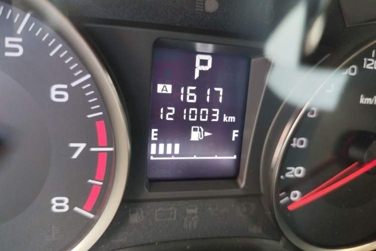 Used Subaru XV 2012 2.0i Elite Edition Odometer Close Up