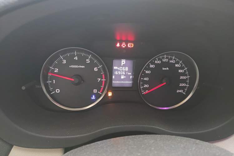 Used Subaru XV 2012 2.0i Luxury Edition Odometer Close Up