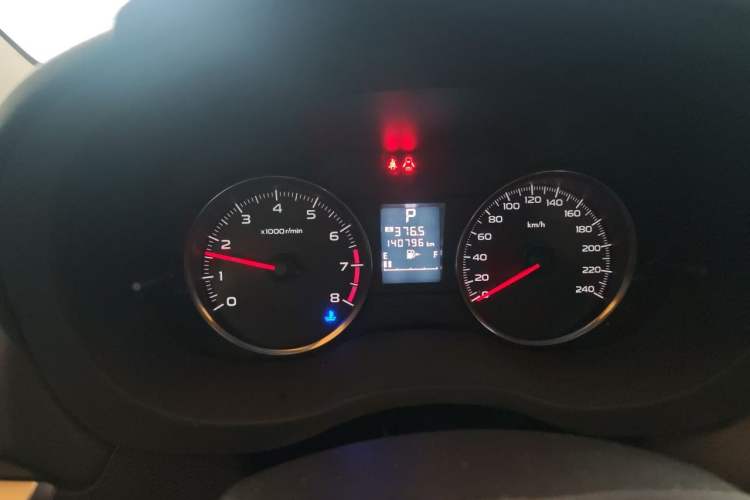 Used Subaru XV 2012 2.0i Elite Edition Odometer Close Up
