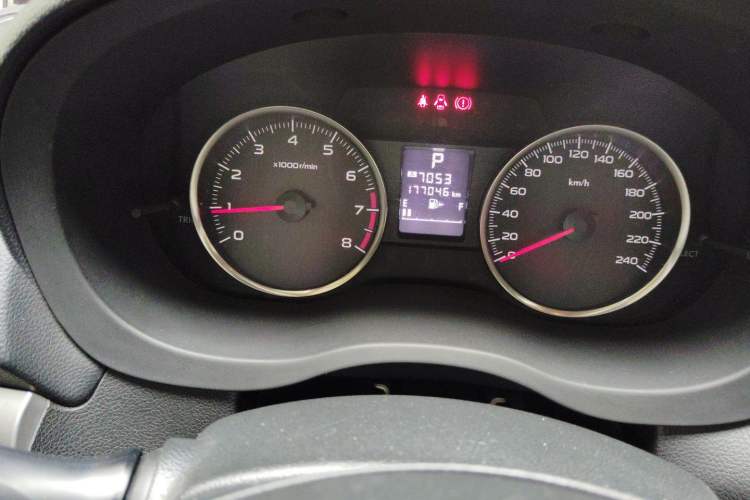 Used Subaru XV 2012 2.0i Luxury Edition Odometer Close Up