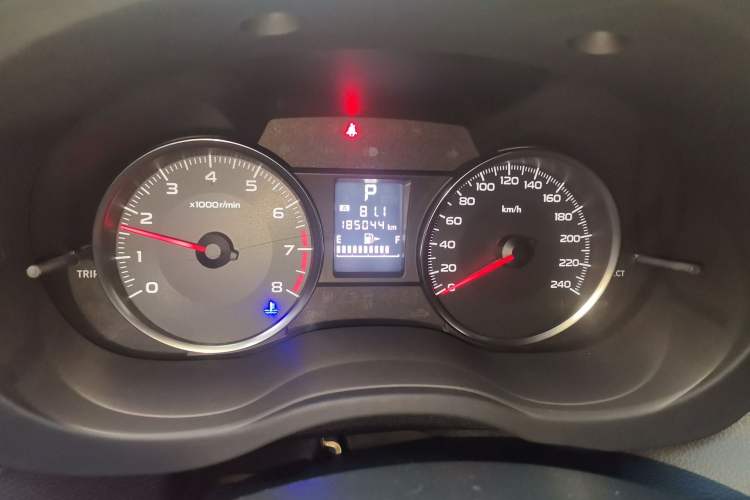Used Subaru XV 2012 2.0i Elite Edition Odometer Close Up