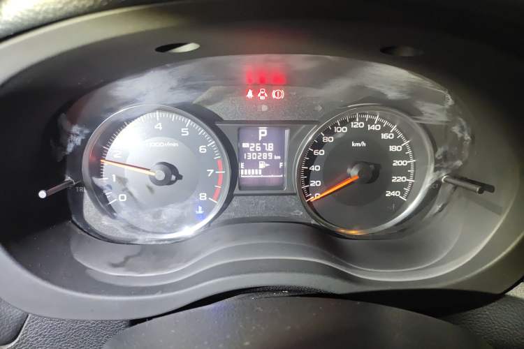 Used Subaru XV 2012 2.0i Comfort Edition Odometer Close Up
