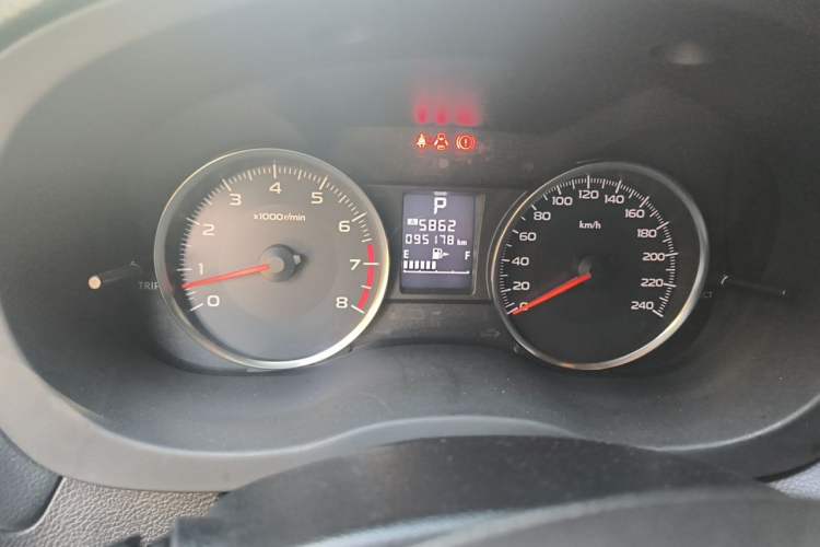 Used Subaru XV 2012 2.0i Luxury Navigation Edition Instrument Cluster