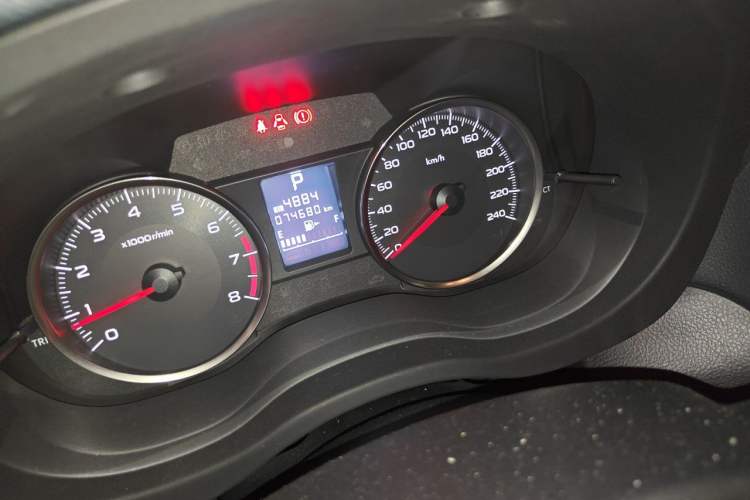 Used Subaru XV 2012 2.0i Luxury Edition Odometer Close Up