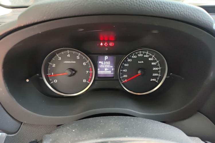 Used Subaru XV 2012 2.0i Elite Edition Odometer Close Up