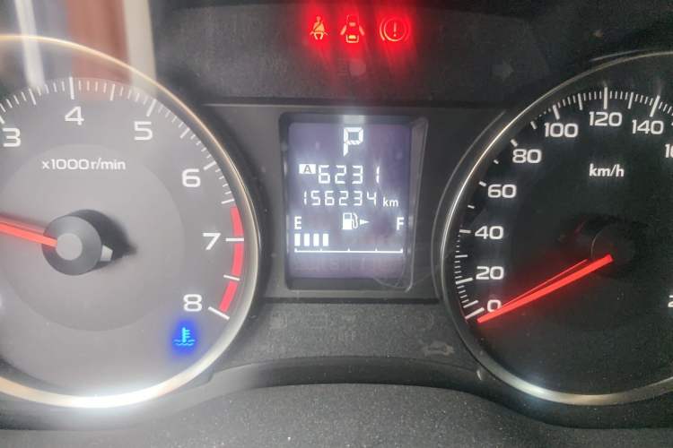Used Subaru XV 2012 2.0i Luxury Edition Odometer Close Up