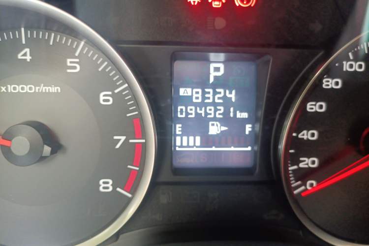 Used Subaru XV 2012 2.0i Elite Edition Odometer Close Up