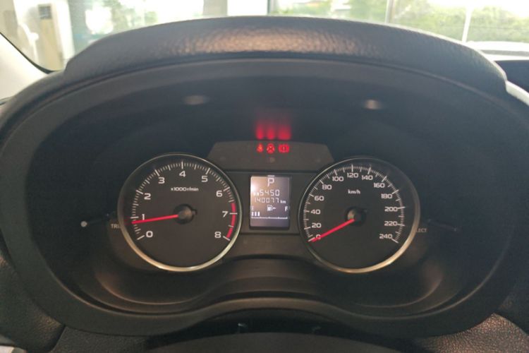 Used Subaru XV 2014 2.0i Comfort Edition Odometer Close Up