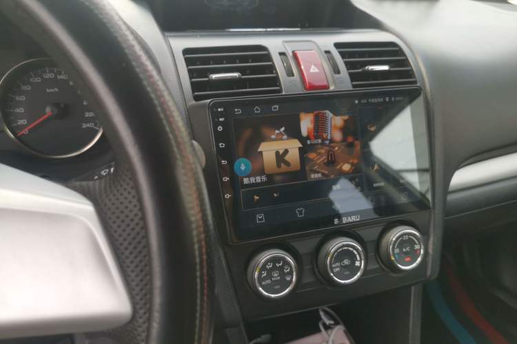 Used Subaru XV 2014 2.0i Comfort Edition Audio And AC Panel