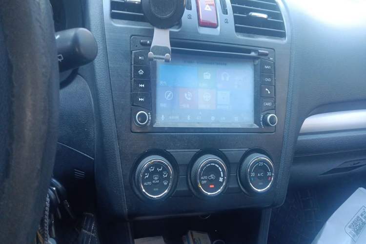 Used Subaru XV 2014 2.0i Comfort Edition Audio And AC Panel