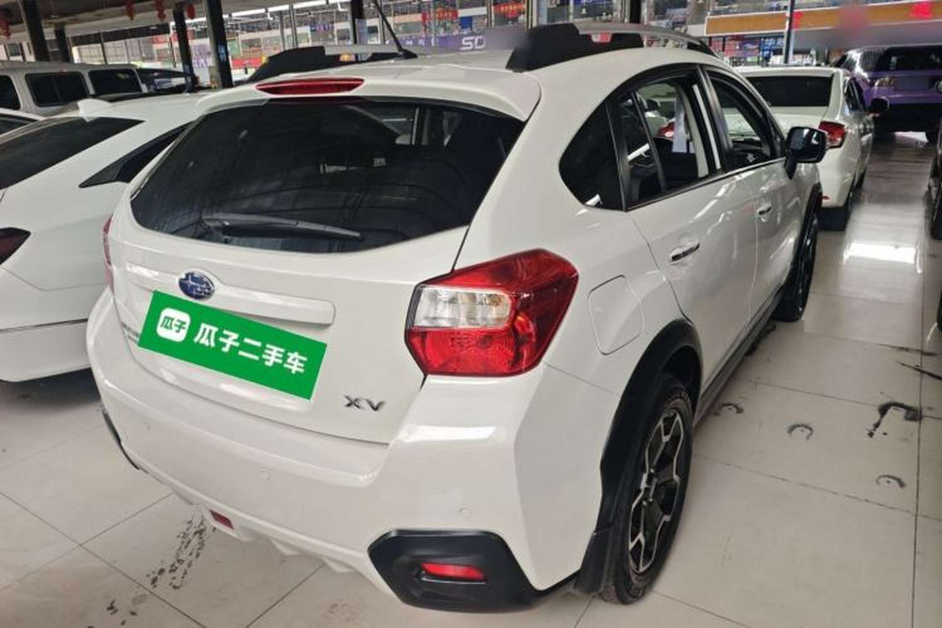 Used Subaru XV 2015 2.0i Special Edition Sport Model Rear Right 45 Deg