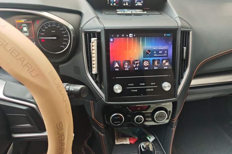 Used Subaru XV 2018 2.0i All-Wheel-Drive Luxury Edition Audio And AC Panel