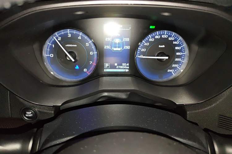 Used Subaru XV 2019 2.0i e-Boxer Flagship Edition EyeSight China V-standard Odometer Close Up