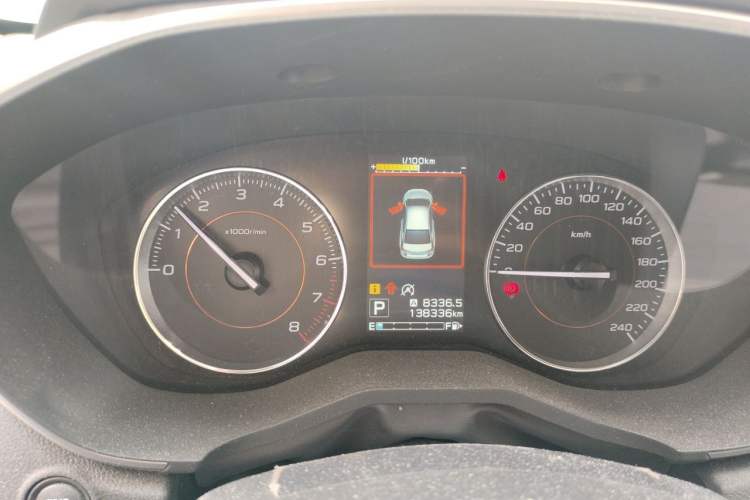 Used Subaru XV 2019 2.0i All-Wheel-Drive Luxury Edition with EyeSight China V Standard Odometer Close Up