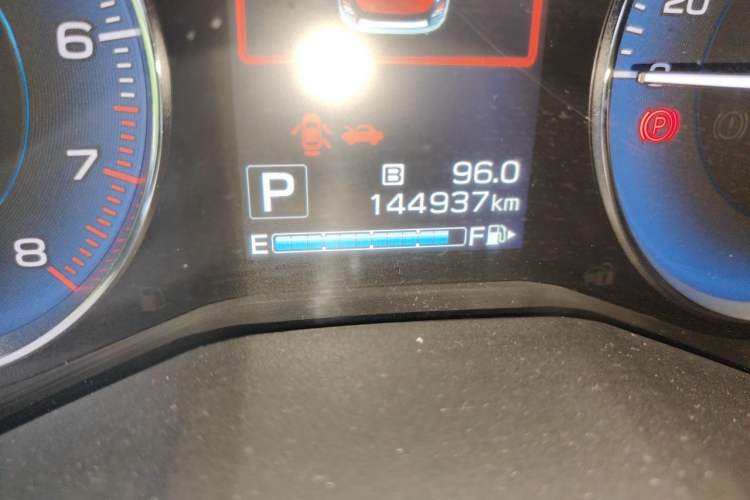 Used Subaru XV 2019 2.0i e-Boxer Flagship Edition EyeSight China V-standard Odometer Close Up