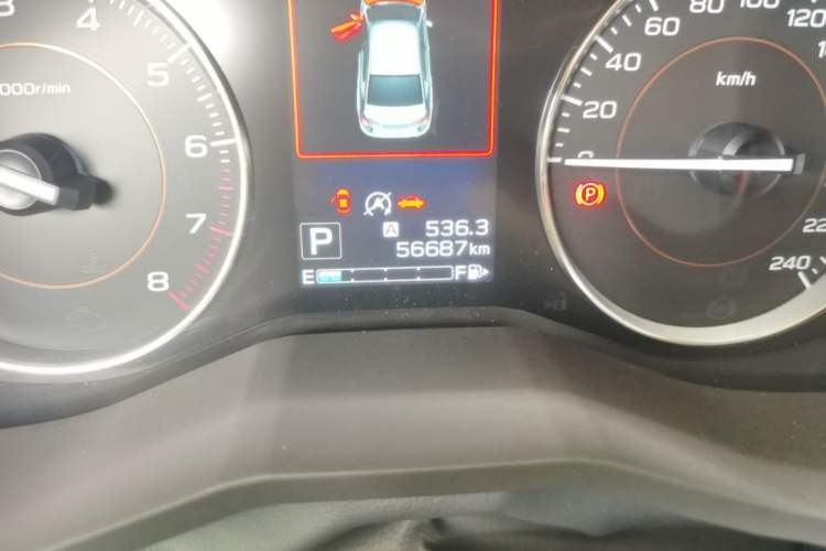 Used Subaru XV 2019 2.0i All-Wheel-Drive Luxury Edition with EyeSight China V Standard Odometer Close Up