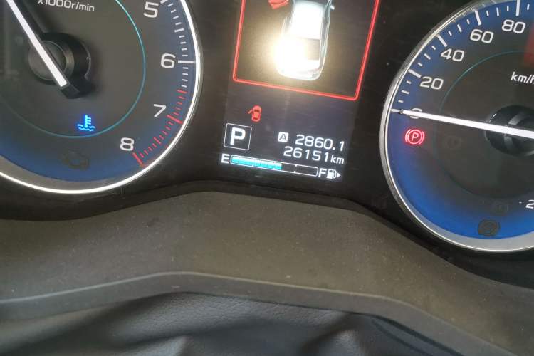 Used Subaru XV 2019 2.0i e-Boxer Flagship Edition with EyeSight China VI compliant Odometer Close Up