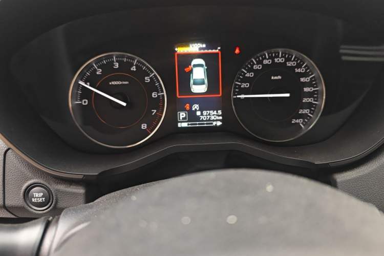 Used Subaru XV 2019 2.0i All-Wheel-Drive Luxury Edition with EyeSight China V Standard Odometer Close Up